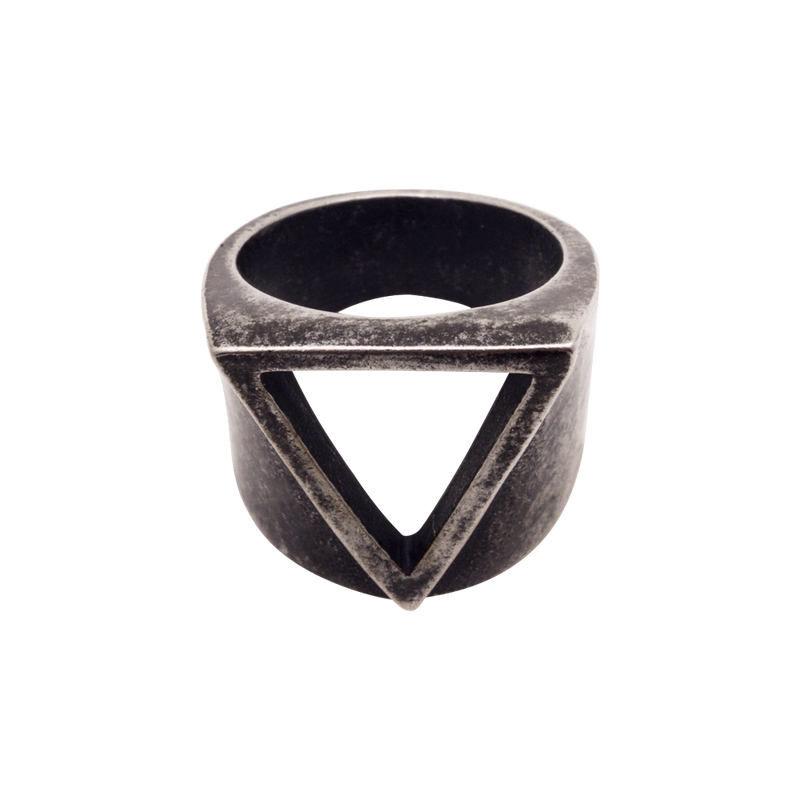 Triangle 2025 signet ring