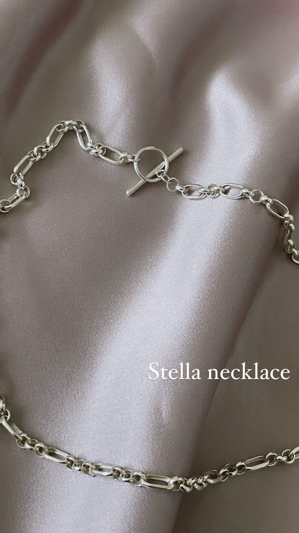 ☆TATIANA☆ Silver 925 Big Stella Necklace NZ2141 MUSINSA | TATIANA (Silver 925) Big Stella Necklace NZ2141