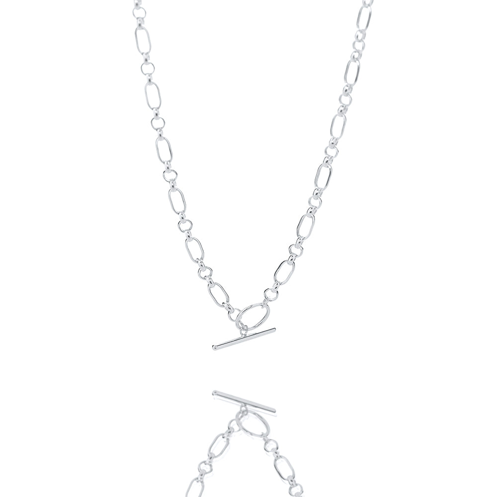 ☆TATIANA☆ Silver 925 Big Stella Necklace NZ2141 MUSINSA | TATIANA (Silver 925) Big Stella Necklace NZ2141